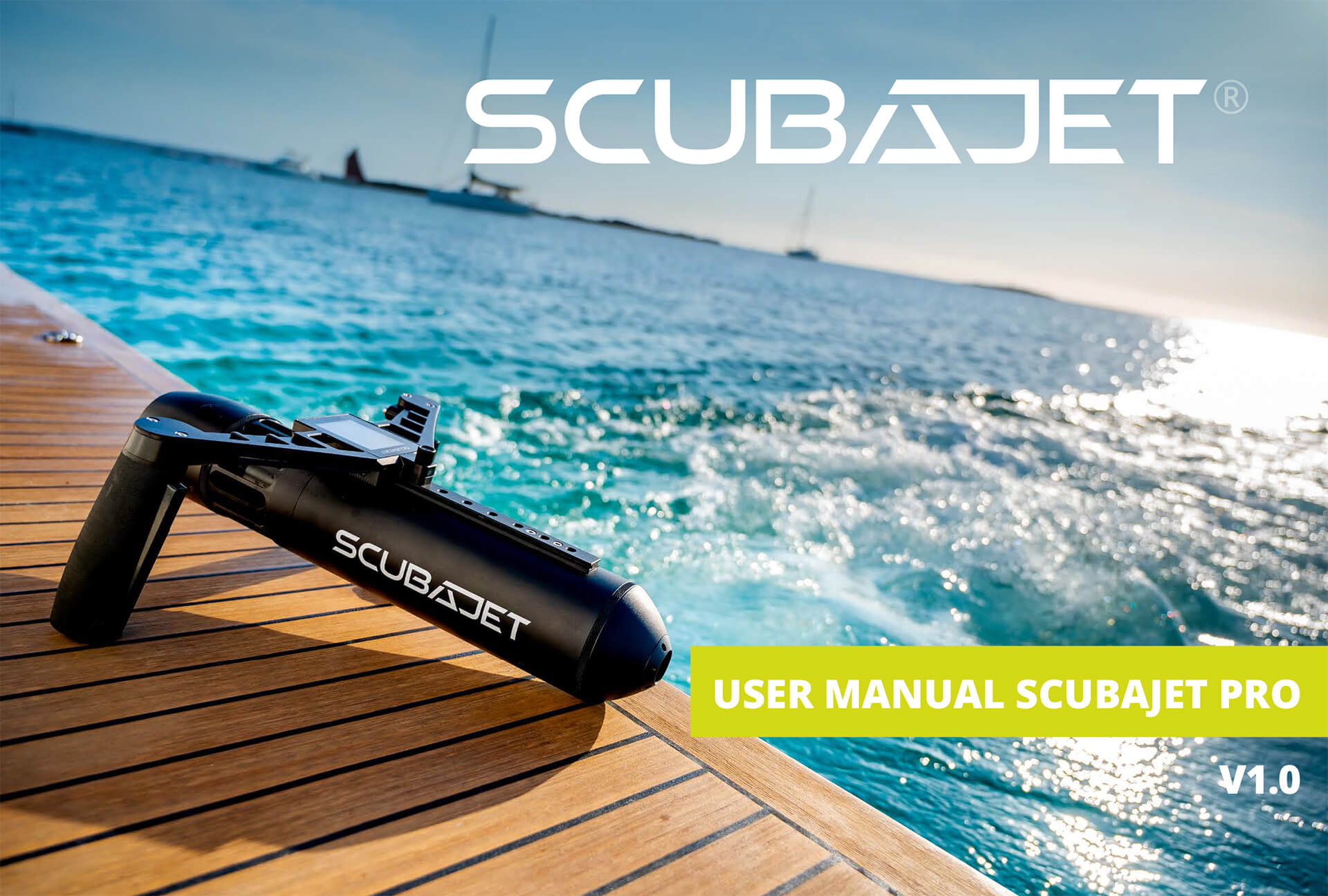 SCUBAJET Pro – Bedienungsanleitung (DE)